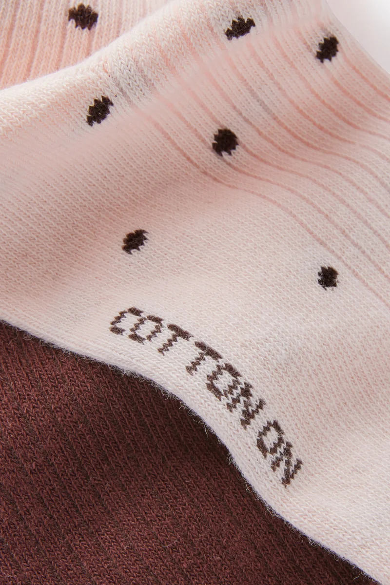 Rubi The Perfect Pair Frill Rib Crew Sock 2Pk